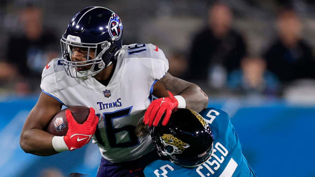 Tennessee Titans wide receiver Treylon Burks